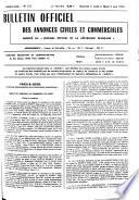 Bulletin officiel des annonces civiles et commerciales