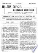 Bulletin officiel des annonces civiles et commerciales
