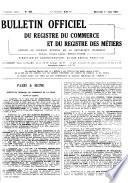 Bulletin officiel des annonces civiles et commerciales