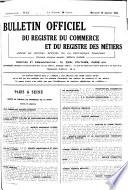 Bulletin officiel des annonces civiles et commerciales
