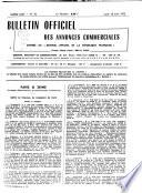 Bulletin officiel des annonces civiles et commerciales