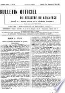 Bulletin officiel des annonces civiles et commerciales