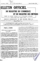 Bulletin officiel des annonces civiles et commerciales