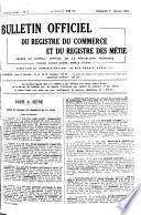 Bulletin officiel des annonces civiles et commerciales