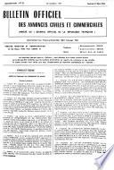 Bulletin officiel des annonces civiles et commerciales