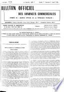 Bulletin officiel des annonces civiles et commerciales