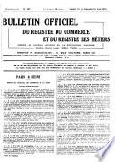 Bulletin officiel des annonces civiles et commerciales