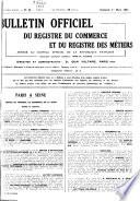Bulletin officiel des annonces civiles et commerciales