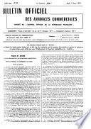 Bulletin officiel des annonces civiles et commerciales