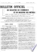 Bulletin officiel des annonces civiles et commerciales