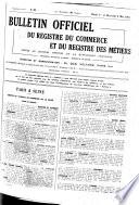 Bulletin officiel des annonces civiles et commerciales