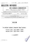 Bulletin officiel des annonces civiles et commerciales
