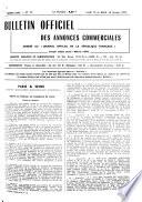 Bulletin officiel des annonces civiles et commerciales