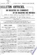 Bulletin officiel des annonces civiles et commerciales