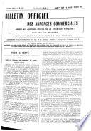 Bulletin officiel des annonces civiles et commerciales