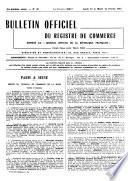 Bulletin officiel des annonces civiles et commerciales
