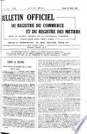 Bulletin officiel des annonces civiles et commerciales