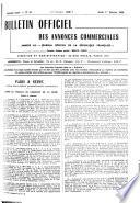 Bulletin officiel des annonces civiles et commerciales