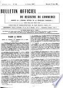 Bulletin officiel des annonces civiles et commerciales