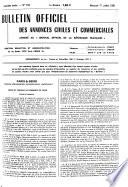 Bulletin officiel des annonces civiles et commerciales
