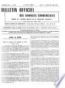 Bulletin officiel des annonces civiles et commerciales