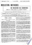Bulletin officiel des annonces civiles et commerciales