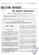 Bulletin officiel des annonces civiles et commerciales