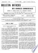 Bulletin officiel des annonces civiles et commerciales