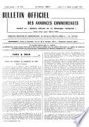Bulletin officiel des annonces civiles et commerciales