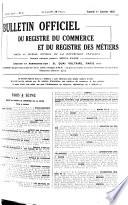 Bulletin officiel des annonces civiles et commerciales