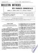 Bulletin officiel des annonces civiles et commerciales