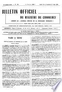 Bulletin officiel des annonces civiles et commerciales