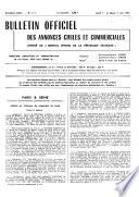 Bulletin officiel des annonces civiles et commerciales