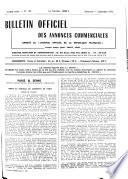 Bulletin officiel des annonces civiles et commerciales