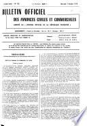 Bulletin officiel des annonces civiles et commerciales