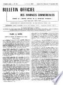 Bulletin officiel des annonces civiles et commerciales
