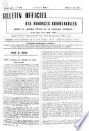 Bulletin officiel des annonces civiles et commerciales