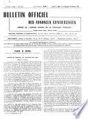 Bulletin officiel des annonces civiles et commerciales