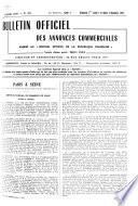 Bulletin officiel des annonces civiles et commerciales