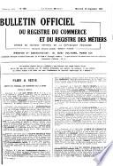 Bulletin officiel des annonces civiles et commerciales