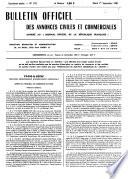 Bulletin officiel des annonces civiles et commerciales