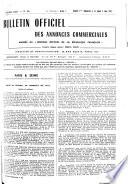 Bulletin officiel des annonces civiles et commerciales