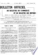 Bulletin officiel des annonces civiles et commerciales