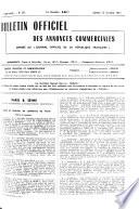 Bulletin officiel des annonces civiles et commerciales