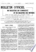 Bulletin officiel des annonces civiles et commerciales