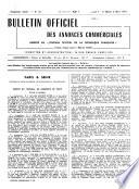 Bulletin officiel des annonces civiles et commerciales
