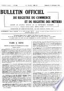 Bulletin officiel des annonces civiles et commerciales