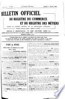 Bulletin officiel des annonces civiles et commerciales