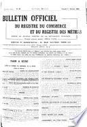 Bulletin officiel des annonces civiles et commerciales