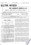 Bulletin officiel des annonces civiles et commerciales